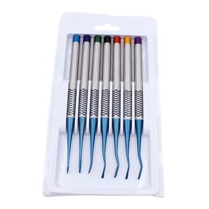 Juego de Elevadores Dentales de Acero Inoxidable de Grado Médico, Instrumentos Quirúrgicos Profesionales para Extracción de Dientes, Certificación CE - Product Image 1