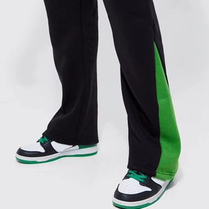 บริการ OEM กางเกงแฟลร์พิมพ์ลายฤดูหนาวคุณภาพสูงสำหรับผู้ชาย ขายส่ง กางเกงแฟลร์น้ำหนักเบาแบบใหม่สำหรับขายออนไลน์ - Product Image 5