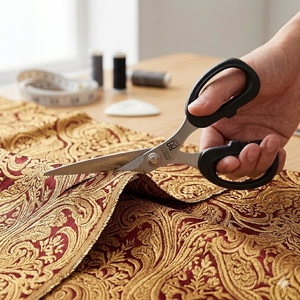 Ciseaux de couture en acier inoxydable de 6,5 pouces pour atelier de textile et d'artisanat - Prix de gros - Product Image 1