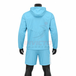 Versatile Training Men Windbreaker <b>Shorts</b> <b>Set</b> Designed For Modern Lifestyle Men Windbreaker <b>Shorts</b> <b>Set</b> Outdoor Wear - Product Image 2