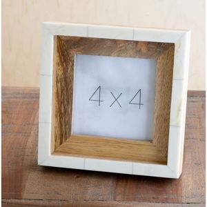 Cadre photo moderne de luxe en os incrusté, écologique et fait main, pour la décoration intérieure - Product Image 4