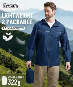 เสื้อแจ็คเก็ตกันลมผู้ชายแบบขายส่ง ดีไซน์เนอร์ แบรนด์ดัง คอตั้ง สไตล์วินเทจ น้ำหนักเบา กันลม กันน้ำ เหมาะสำหรับใส่ลำลอง - Product Image 1