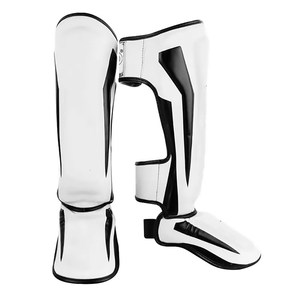Dernier design de protège-tibias sur mesure, protège-tibias en cuir personnalisés, protège-tibias de haute qualité, protège-tibias personnalisables - Product Image 1