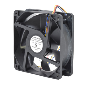 Ventilateur d'extraction électrique à roulement à billes D12038-FF 120x120x38mm 48V 24V 12V avec pales en plastique OEM - Product Image 4