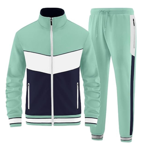 Ensemble de survêtement pour homme à fermeture éclair intégrale, 2 pièces, avec capuche, logo personnalisé, jogging athlétique, tenue décontractée - Product Image 6