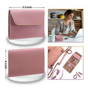 Juego de Herramientas de Belleza al por Mayor, Juego de Manicura y Pedicura de Acero Inoxidable Alemán, Kits de Manicura de Color Personalizado con Estuche de PU - Product Image 4