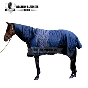 Alfombra Impermeable para Caballos de Invierno, Transpirable, para Exteriores, con Forro de Poliéster Ripstop 600D, 4 Correas para las Patas - Product Image 3