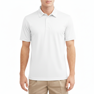 Polo de Hombre de la Mejor Calidad y Alto Rendimiento, Secado Rápido, Transpirable, Ligero, Ropa Deportiva de Golf, Suministro de Fábrica OEM, Venta al Por Mayor - Product Image 5