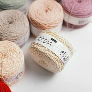 Hilo de Algodón 100% para Tejer a Mano, Hilo de Algodón Pima Suave para Amigurumi - Product Image 2