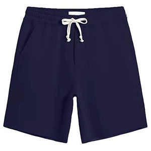 Shorts de sport décontractés en mélange de coton pour hommes, taille élastique, pour la gym, l'entraînement et le streetwear, faible MOQ - Product Image 3