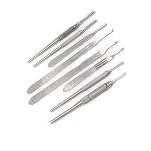 Manche de scalpel chirurgical pour lames amovibles, instruments médicaux en acier inoxydable, outil de chirurgie professionnel - Product Image 2