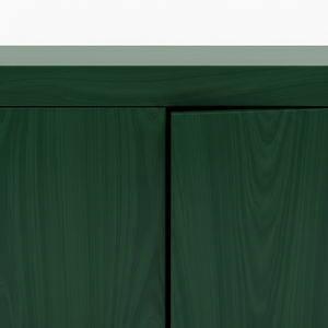 Aparador de Roble Macizo con Bordes Suaves, 4 Puertas, Ecológico, con Diseño Moderno - Product Image 5