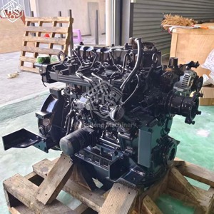Moteur 4D84E-3D pour excavatrices Komatsu 4D84 4D84E, moteur diesel refroidi par eau, moteur complet d'occasion remis à neuf - Product Image 4