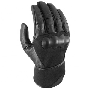 Guantes de Motociclismo de Cuero PU Premium con Capacidad de Pantalla Táctil de Fibra de Carbono, Protección Ligera para la Palma, para Ciclismo y Uso en Exteriores - Product Image 2
