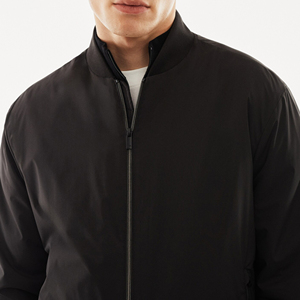 Custom Made 2025 Hot Sale Bomber <b>Jacket</b> <b>Men</b> Autumn <b>Thin</b> Baseball <b>Jacket</b> Classic Style Black Bomber <b>Jacket</b> for <b>Men</b> - Product Image 5