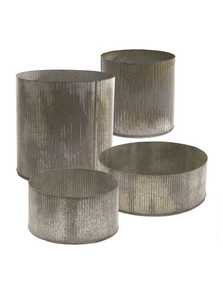 Jardinière carrée en béton avec piédestal, style classique romain, gris foncé, pot de jardin durable - Product Image 5