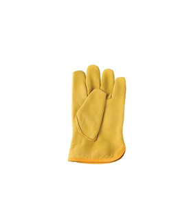 EN420 Certified Leather Driver Safety Gloves Elastic Wristlet Durable Abrasion Resistant Fire <b>Proof</b> Anti-Impact Level 3 <b>10</b> Inch - Product Image 3