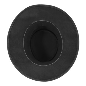 Wholesale Genuine Crazy Horse Leather Australian Outback Cowboy <b>Hat</b> Braided Band Black Unisex <b>Western</b> Ranch <b>Hat</b> All Seasons - Product Image 4