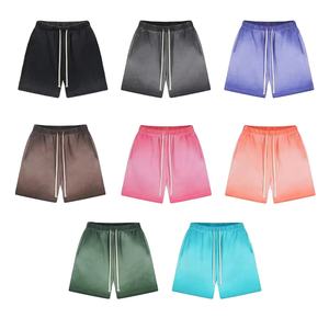 Pantalones Cortos Unisex de Algodón Pesado para Verano, Ropa de Calle Transpirable con Lavado Ácido, Desgastado por el Sol, Logo Personalizable en Blanco, 2026 - Product Image 2