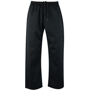 Uniforme de Karate Negro 100% Algodón para Adultos Unisex, Ropa de Artes Marciales Resistente, Corte Regular, Cinturón Blanco Incluido - Product Image 2