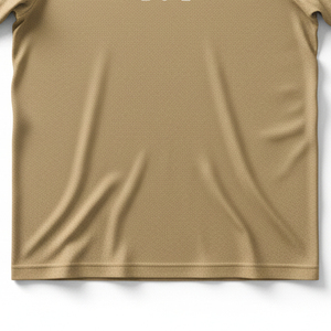 เสื้อยืดคอวีถักทรงสปอร์ตสำหรับออกกำลังกาย ระบายอากาศได้ดี ปรับแต่งได้ ทรงเข้ารูป เสื้อกีฬาผู้ชาย - Product Image 3