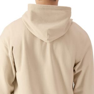 Sudadera con capucha de forro polar de peso medio para adulto, cremosa, suave, cálida, informal, cómoda, personalizada, al por mayor - Product Image 5