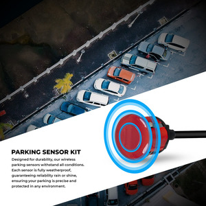 Roadpower Diamond Kit de 4 capteurs de stationnement avec avertisseur sonore et embout de perçage, DC 10V/14.7V, portée de détection 0.3-1.5m et alertes sonores sécurisées - Product Image 2