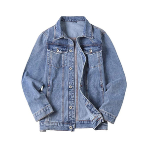 Plain Dyed Men Denim Jacket Casual High Quality Export Grade Clothing Made In Pakistan - Product Image 2