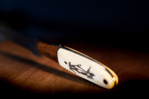 Cuchillos de Filetear de Acero de Damasco con Acabado Elegante, Utensilios de Cocina Profesionales y Duraderos, Cuchillos de Filetear de Acero de Damasco - Product Image 2