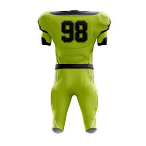 Uniforme de Fútbol Americano Personalizado con Nombre, Número y Logotipo, Conjunto de Uniforme para Entrenamiento, Práctica y Torneo - Product Image 3