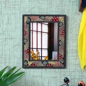 Handcrafted Sheesham Wood Carved <b>Mirror</b> Frame - Wholesale B2B - Product Image 3
