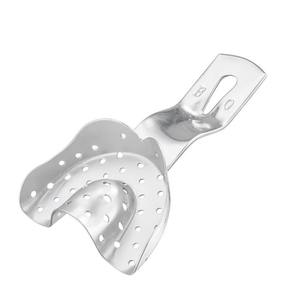 Bandeja de Impresión Dental Manual de Acero Inoxidable de Alta Calidad, Perforada, Reutilizable y Precisa para Procedimientos Dentales en Clínicas - Product Image 4