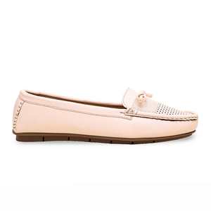 Chaussures mocassins WN4325 beiges - Product Image 4