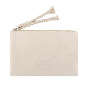 Bolsa de Maquillaje de Yute Natural Resistente con Cierre, Bolsa Organizadora de Cosméticos Ecológica - Product Image 5