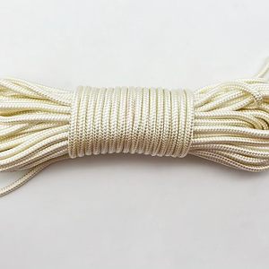 Cuerda marina de alta resistencia de 4 mm, mezcla de poliéster y nailon, para navegación, pesca, amarre, anclaje. - Product Image 5