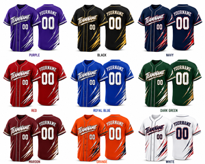 Custom Embroidered <b>Baseball</b> Jersey OEM ODM Lightweight Breathable Team Uniforms Custom Printed Player Name Number Logo - Product Image 3