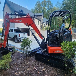 รถขุดขนาดเล็ก Kubota U55 5 มือสอง พร้อมแรงขุดทรงพลัง สำหรับงานวิศวกรรมและงานดินดิบ - Product Image 1