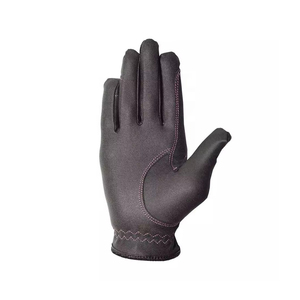 Gants d'équitation pour hommes, taille et couleur personnalisées, antidérapants, respirants, confortables, pour sports de plein air et course. - Product Image 3