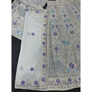 Hermosa ropa de fiesta para mujer Lehenga Choli con conjunto Dupatta - Product Image 5