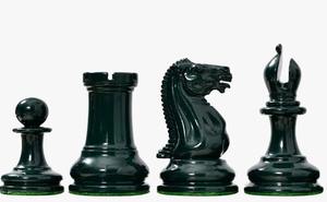 Clásico juego de ajedrez Staunton original de 1849, reproducción pintada a mano en madera de boj, rey de 4.5 pulgadas, al mejor precio. - Product Image 4