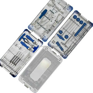 Ensemble complet d'instruments chirurgicaux en acier inoxydable pour la correction de la scoliose et des déformations vertébrales, durable, certifié CE, OEM, marque privée - Product Image 3