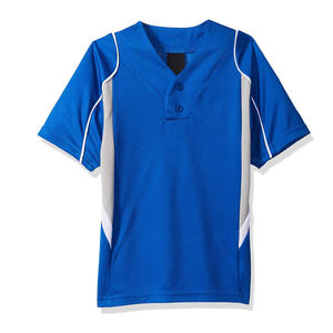 Maillot de baseball vierge personnalisé style New York, sublimation, pour enfants et hommes, pull-over, t-shirt, broderie, uniforme en polyester - Product Image 4