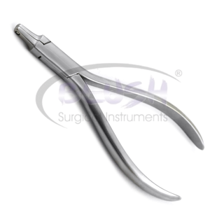 Pince orthodontique dentaire au meilleur prix avec coupe-fil et boucle, pour la mise en forme des arcs, certifiée MOL par Blush Surgical - Product Image 2