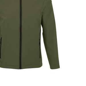Customized Size Eco-Friendly Softshell <b>Jacket</b> <b>Men</b> Waterproof Windproof Breathable Zipper Style Winter Wear Softshell <b>Jacket</b> - Product Image 4