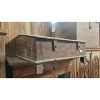 Escritorio de Oficina Comercial de Madera Antigua para Estudio y Almacenamiento