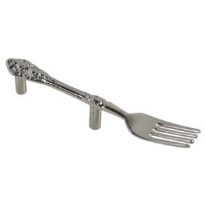 Cuillère Design décoratif en métal massif, ustensile, qualité supérieure, finition gris argent brillante, vaisselle Design décoratif - Product Image 4