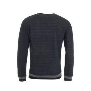 Sweat-shirt à manches longues en molleton brossé doux pour l'hiver, style streetwear oversize, mélange de coton - Product Image 3