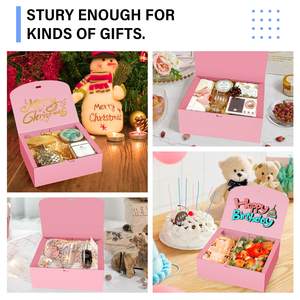 Boîte cadeau rigide en papier recyclé de luxe TH CBB-562 avec fermeture à ruban pour cosmétiques, parfums - Conception personnalisée, surprise personnalisée - Product Image 3