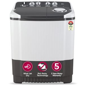 Lavadora de carga superior semiautomática LG de 7 kg con tecnología Wind Jet Dry de 5 estrellas - Product Image 1