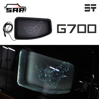 Accessoires de modification tout-terrain : Panneau latéral arrière à LED personnalisé pour G700 Jetour 2026